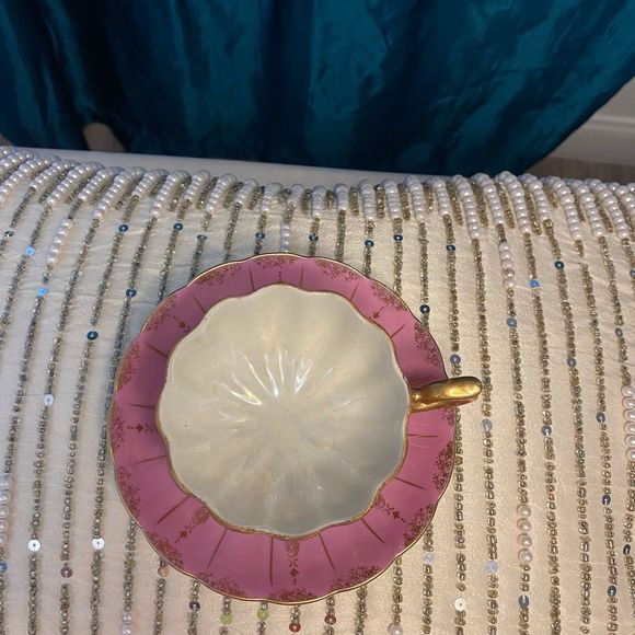 Thames porcelain tea cup and saucer set, vintage - Picture 5 of 14